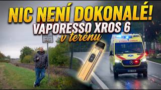 Vlak, příroda, pohoda déšť a Vaporesso XROS 6. Proč mě tenhle pod trochu zklamal?