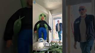 Every time he opens the door, this husband always gets an unexpected surprise‼️#shorts #trending