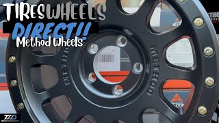 Method Race Wheels MR305 17x8.5 5x127 0 Offset in Matte Black Part#MR30578550500 fits Jeep Wrangler