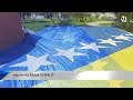 Osobe sa Down sindromom izrađuju najveću zastavu BiH za reprezentaciju