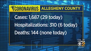 Allegheny Co. Reports No New Coronavirus Deaths, 29 More Cases