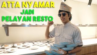 Bikin NANGIS! ATTA NYAMAR jadi PELAYAN RESTO PADANG ATTA!