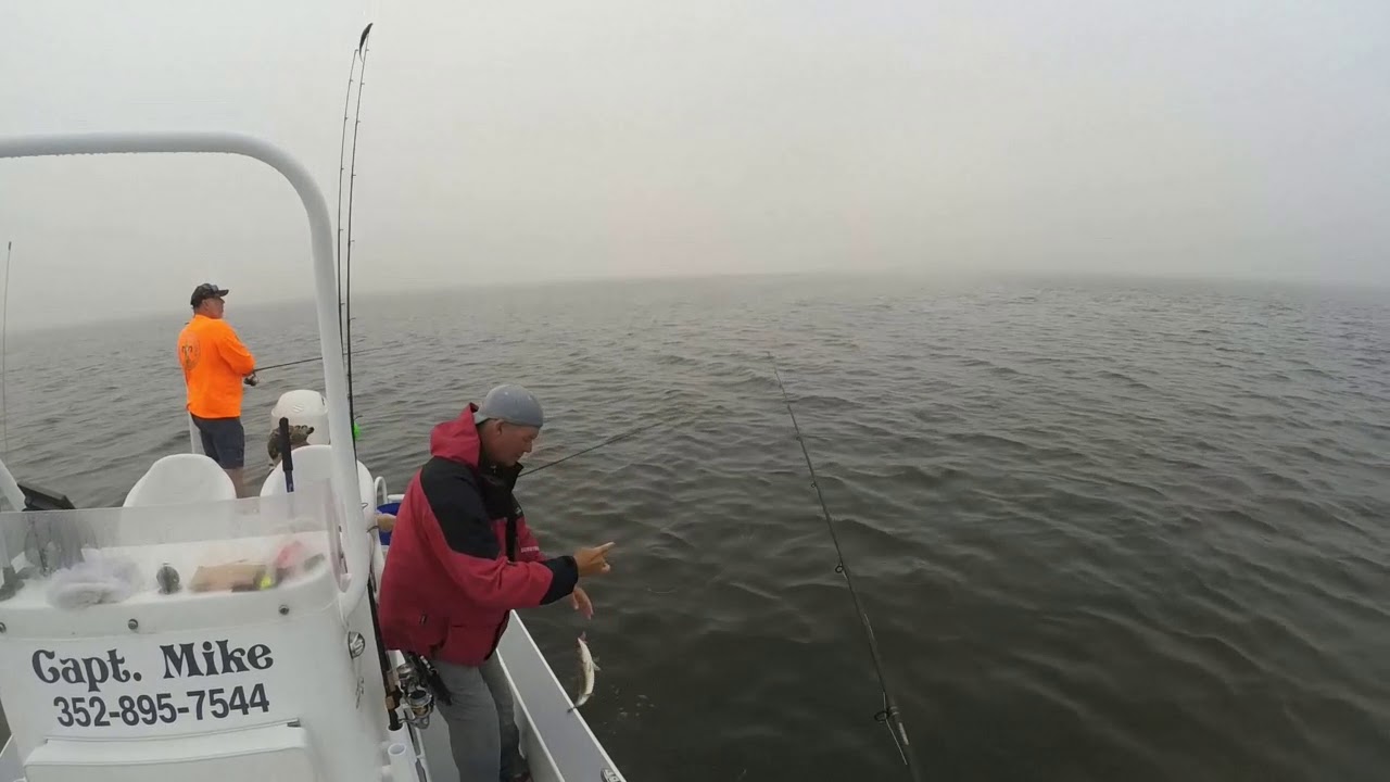 Fishing with Capt Duttenhaver for sea trout out of sea hag marina Steinhatchee, FL
