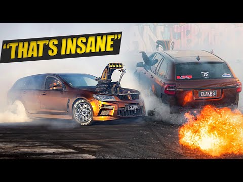 Crazy Aussies BURN SEMA ALIVE 