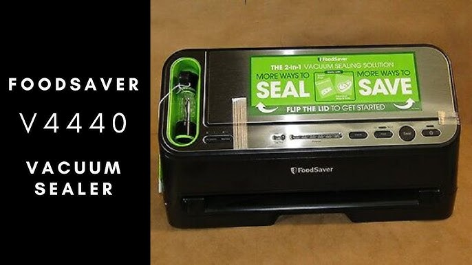 220-240 Volts Food Saver Vacuum Bag Sealer V3840 - FoodSaver