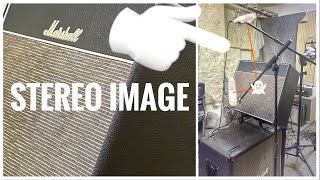 How to Record an Intense STEREO IMAGE of Your MARSHALL Amp!