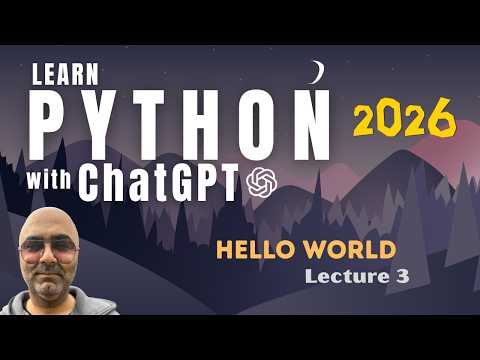 Python Programming Tutorial for Beginners | Hello World Program