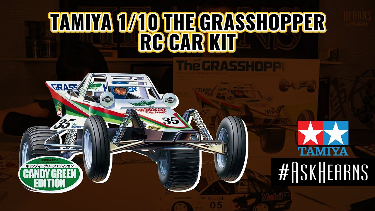 TAMIYA 1/10 The Grasshopper RC Car Kit | #askhearns - YouTube