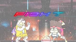 Mugen Request Fred Flinstone & Hinako Shijou Vs Ko & Taki