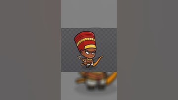 Archer Drawing (The Army Evolution) #unity2d  #gamedev  #archer #art #2DGameArt #spine #animation