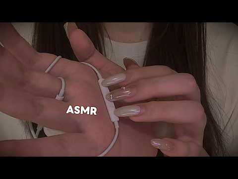 ASMR Only Nail Sounds Scratching Mic