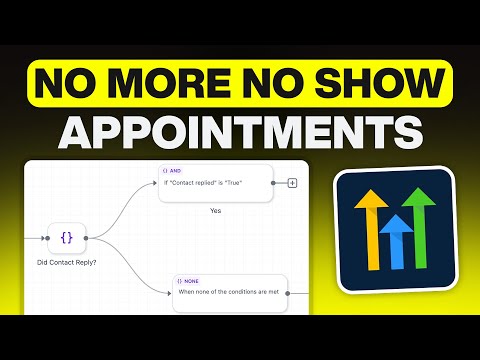 How To Handle No-Show/Attended Appointment Bookings in GoHighLevel (Tutorial) thumbnail