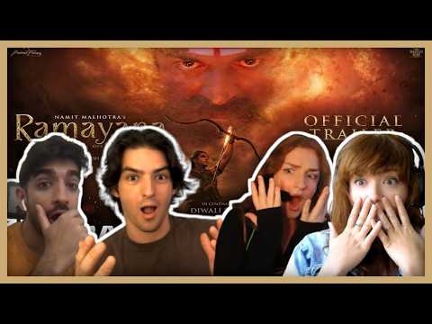 RAMAYANA - Official Trailer | REACTION| Ranbir Kapoor| Sai Pallavi| Yash| Nitish Tiwari