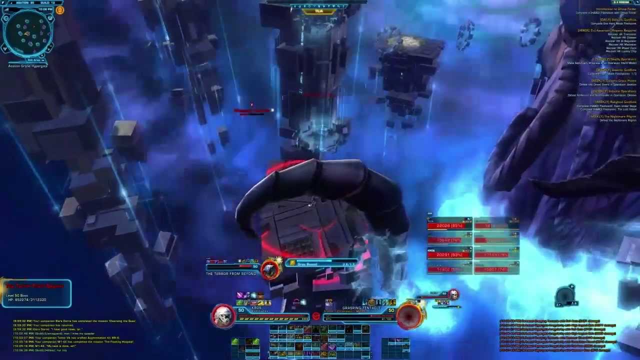 SWTOR OPS - DR vs The Terror From Beyond (TFB 8HM, Commando PoV, 11.01.2013)