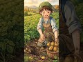 “Peaceful Village Life 🥔🌾 | Grandma Cooking Magic 🍜 Cozy ASMR 4K #shorts
