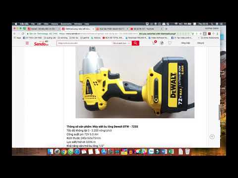 Video Coi chừng mua trúng Dewalt giả trên Sendo.vn và Shopee - youtube