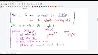 Selected Topics in Graph Theory lecture 14: Undirected Reachability in Deterministic Logspace