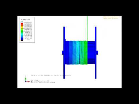 PHIMECA - Simulation d'Enroulement d'un Cable Off Shore sous ABAQUS