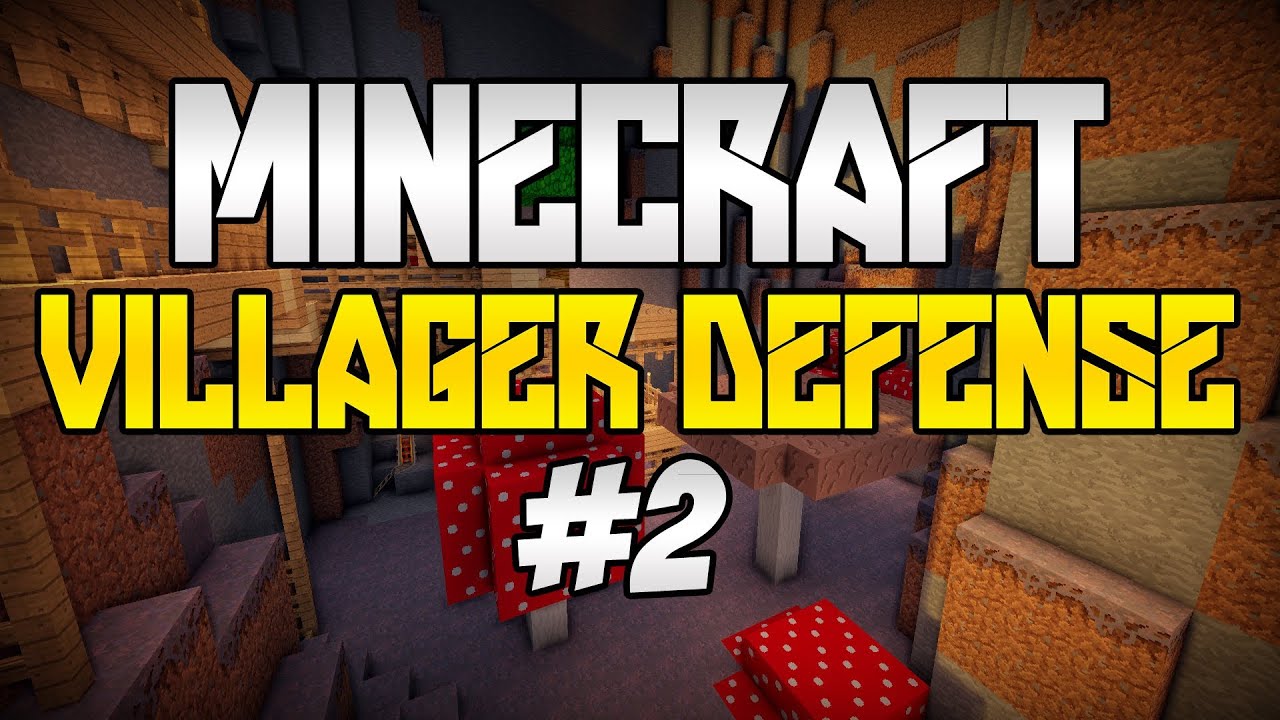 Minecraft: Villager Defense [#2] - Evil wszechwiedzący!  ft.EvilBadDay