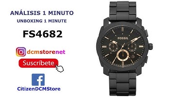 FS4682 Fossil Revisión 1 Minuto Unboxing 1 Minute