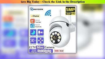 Tuya 5mp Wifi — Unboxing (2025): Tuya 5MP Wifi IP Camera Color Night Vision Outdoor Auto