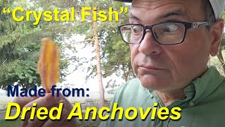 Celebrity Ukrainian Dried Anchovies -"Crystal Fish" - a Novelty Food from the Sea Profile