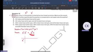 Question 15 Solution - Mendelian Genetics & Population Genetics