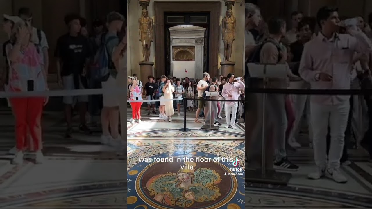 2000+ Year Old Roman Mosaic in Stunning Condition