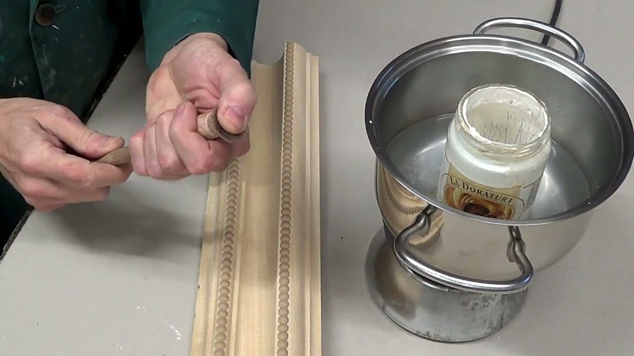 Corso di doratura: 1) Preparazione del fondo in gesso