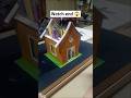 😱how to make a pencil box with cardboard & mintiure house #cardboardcraft #crafting #handmade