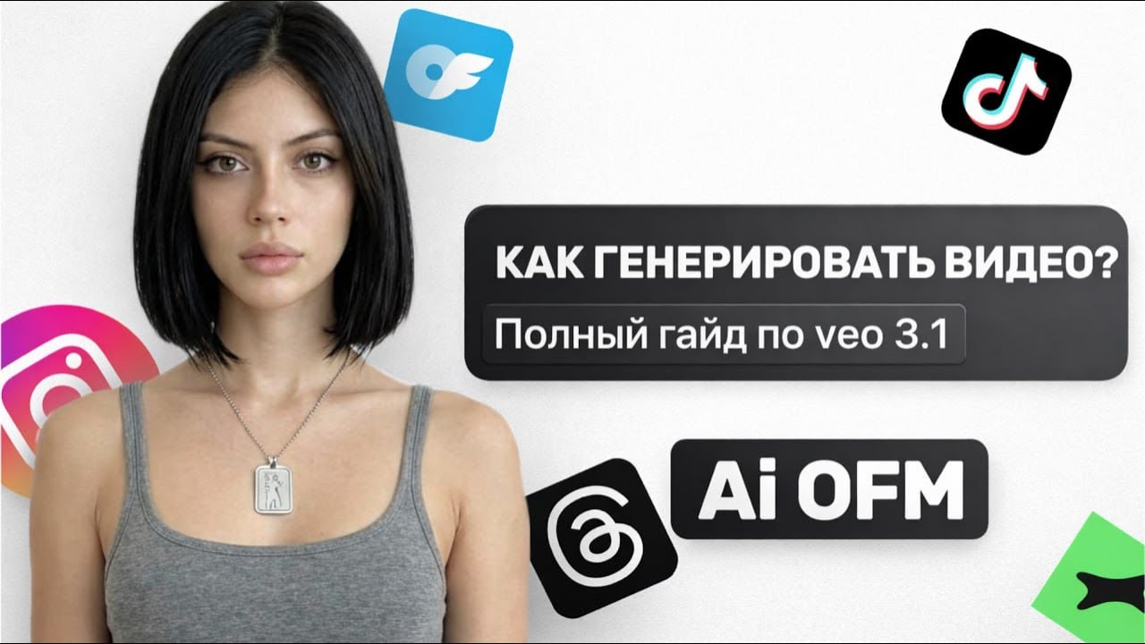 КАК ГЕНЕРИРОВАТЬ ВИДЕО? | Полный гайд по veo 3.1 | Ai OFM