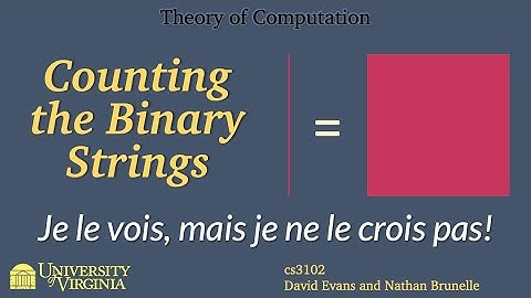 Counting the Binary Strings