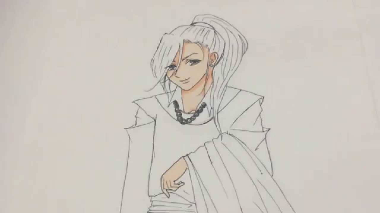 長髪の美男子を描いてみた ちなこオリジナル手描きイラスト Byちなこ Youtube 長髪の美男子を描いてみた ちなこオリジナル手描きイラスト Byちなこ Youtube