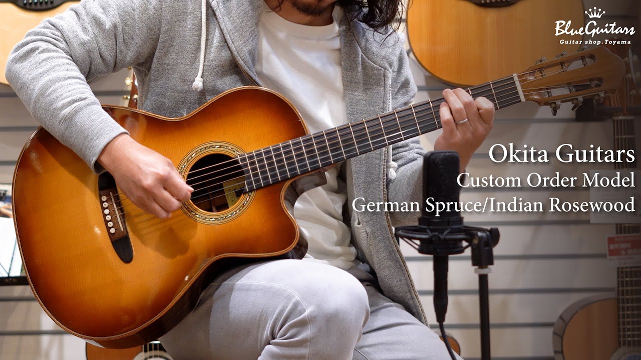 Blue Guitars - Okita Guitars / Custom Order Model - German Spruce