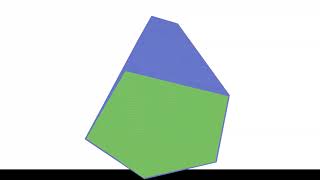 Five Regular Polygons Prism of Processing (Generative Art Practice Video)