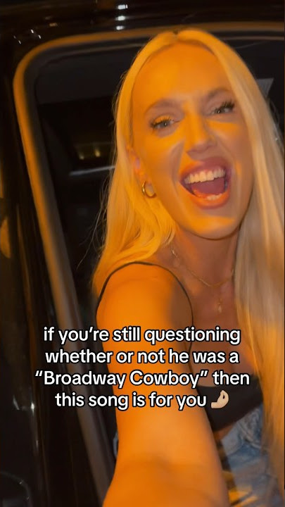 “Broadway Cowboy” is out now!! #countrymusic #singersongwriter #originalmusic #nashville #cowboy