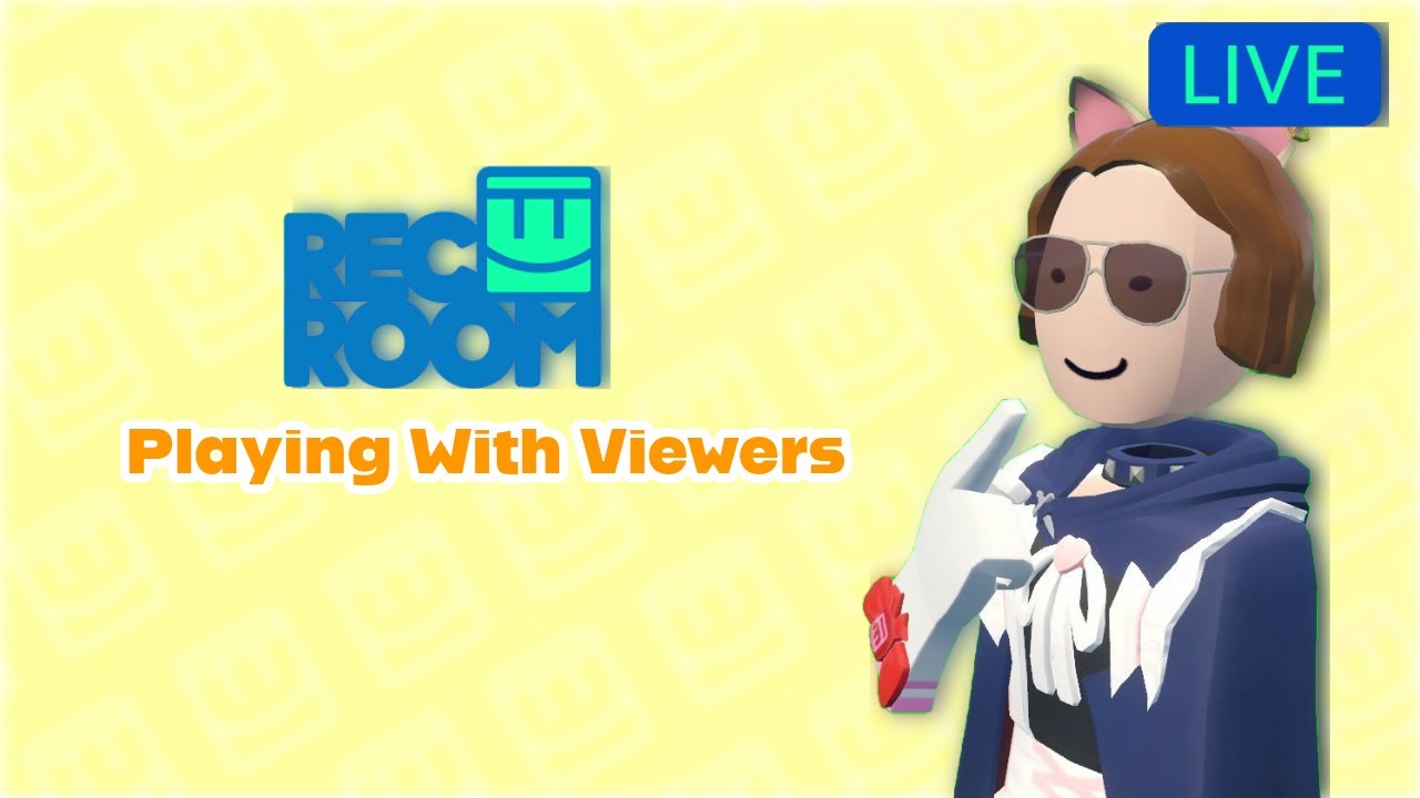 Rec Room - Playing With Viewers - #recroom #recroomlive #live - YouTube