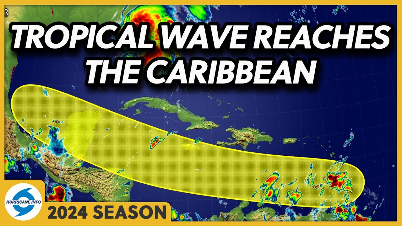 Tropical wave reaches the Caribbean. It could develop in the western ...