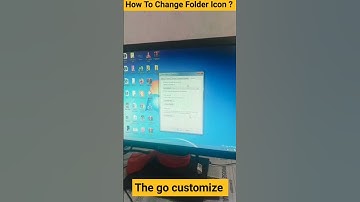 How to change Folder Icon #anjandigital #changeicon #foldericon
