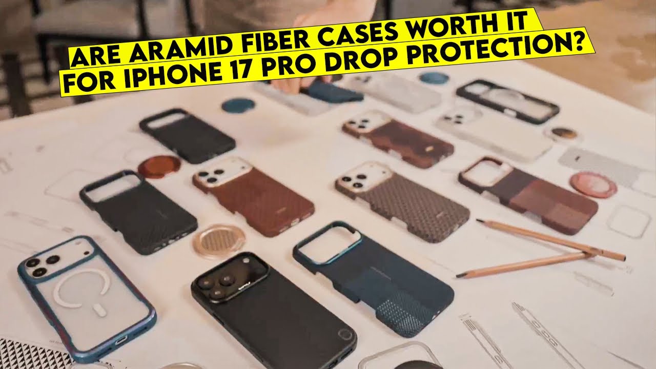 Are Aramid Fiber Cases Worth it for iPhone 17 Pro MAX Drop Protection?🔥 Slim vs Safety