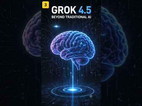 Grok 4.5 Explained in 50 Seconds | Elon Musk's New AI Model | Future of AI 🚀