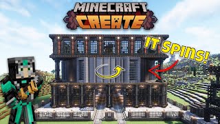 I UPGRADED My Mega Base Storage In The Create Mod! (#7)