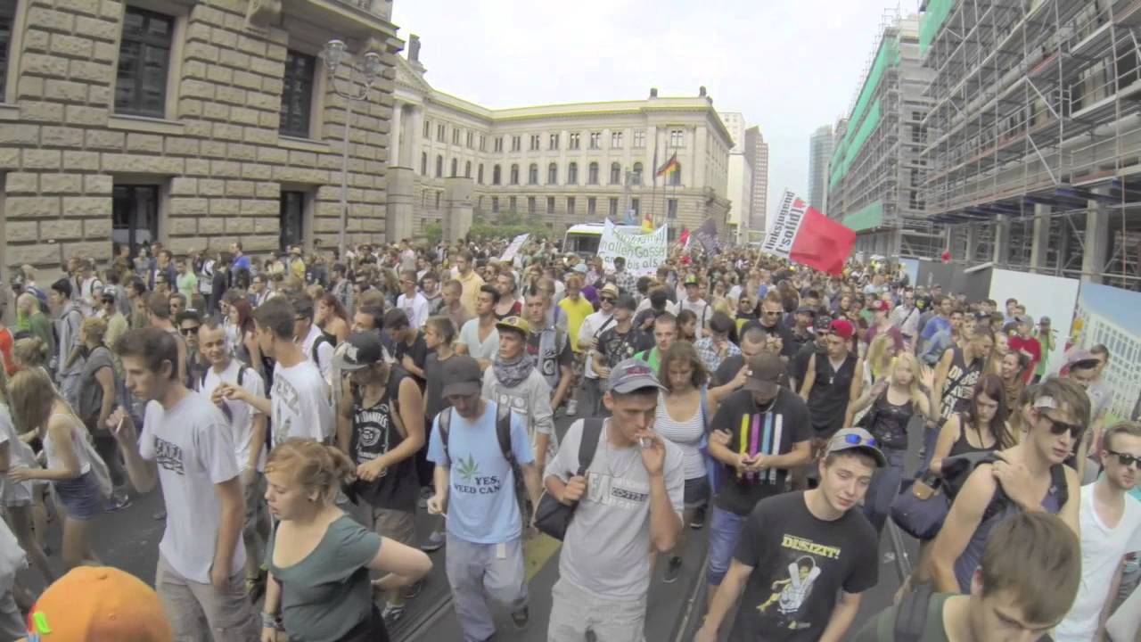 HanfParade 2013 Berlin By GoPro Hero 3 (Part 1)