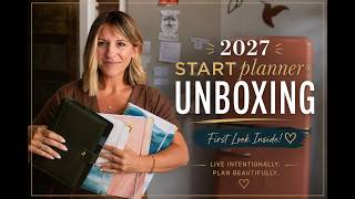 2027 STARTplanner® Unboxing | Daily, Weekly & A5 Planner Walkthrough