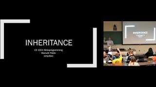 Multiple Inheritance | Metaprogramming 2018 Lecture 1