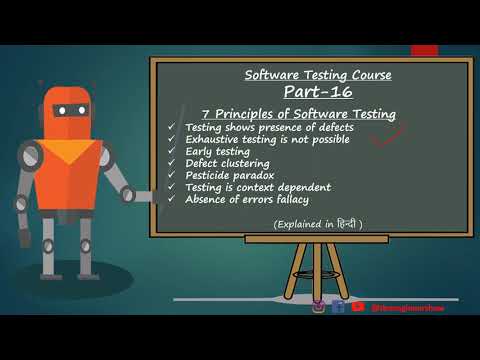 7 Principles of Software Testing @theengineershow