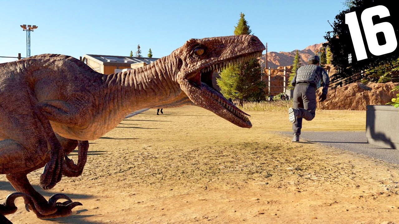 Jurassic World Evolution 3 4K Gameplay Deutsch - Allosaurus Gehege ...