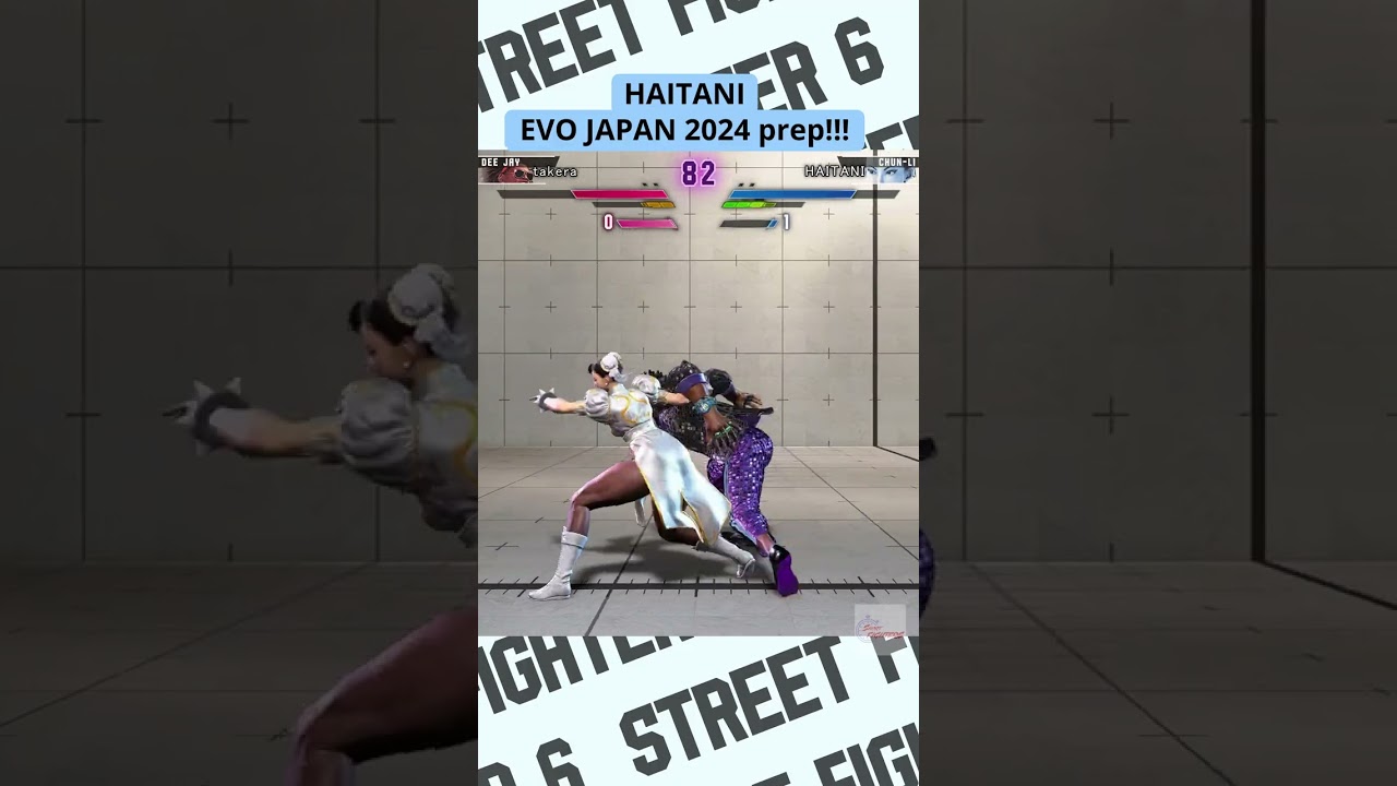 HAITANI looking in great shape for... EVO Japan 2024!🔥