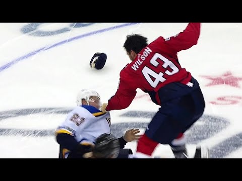 The Capitals' Tom Wilson keeps hitting people in the head with extreme force