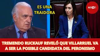 Download Lagu TREMENDO RUCKAUF REVELÓ QUE VILLARRUEL VA A SER LA POSIBLE CANDIDATA DEL PERONISMO MP3